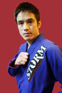Kevin Chan wearing a Storm Gi